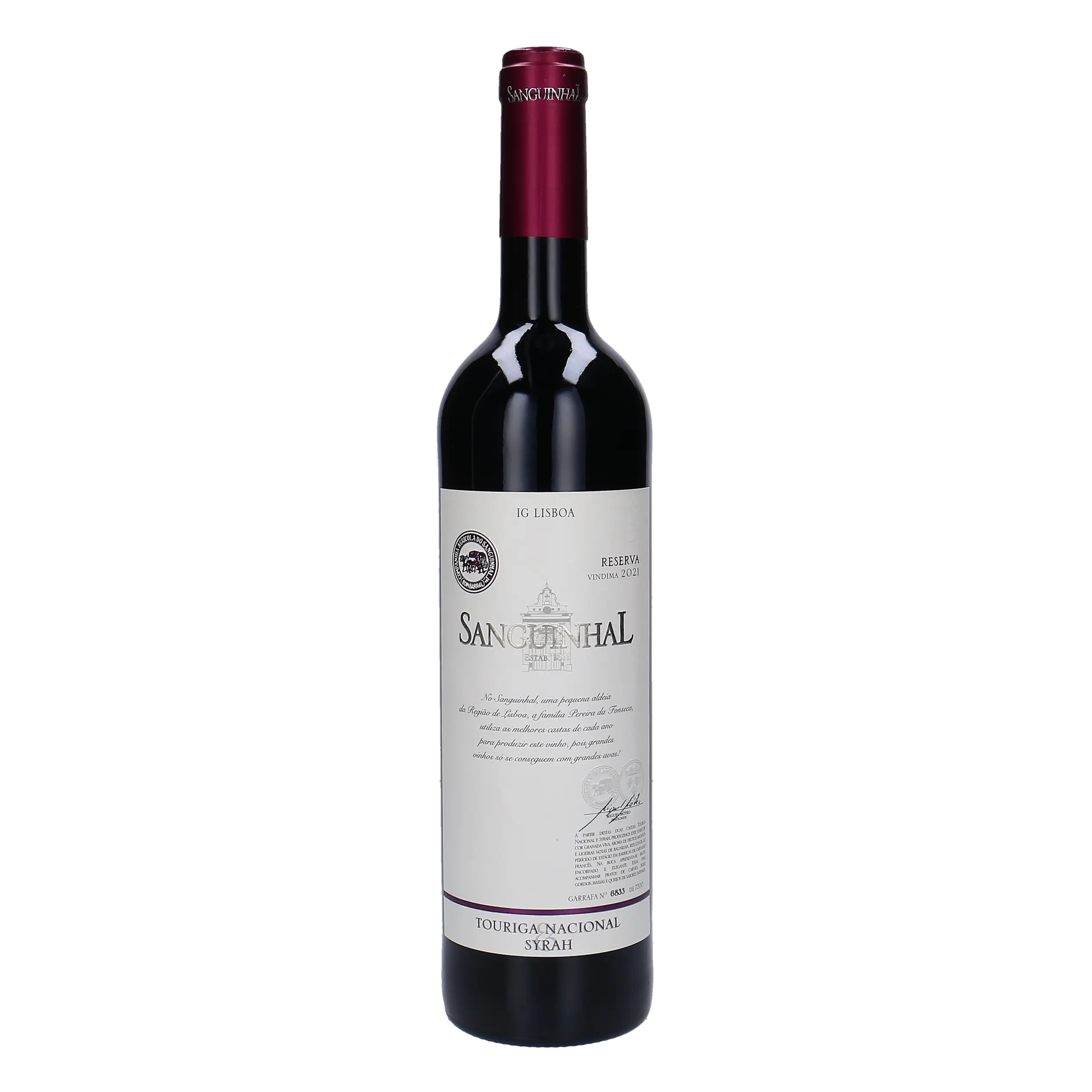 Sanguinhal Touriga Nacional Syrah Reserva Tinto 2021