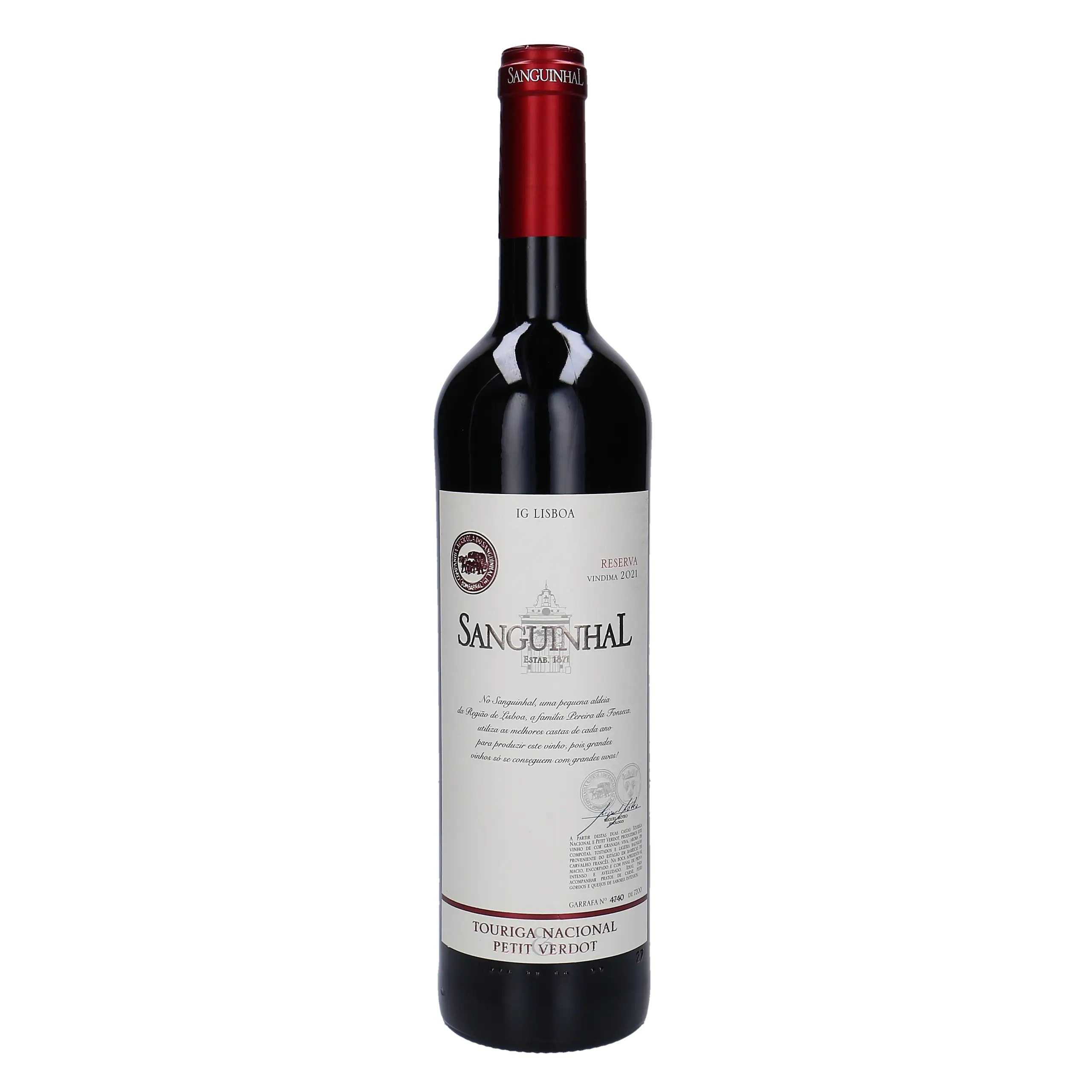 Sanguinhal Touriga Petit Verdot Reserva Tinto 2021